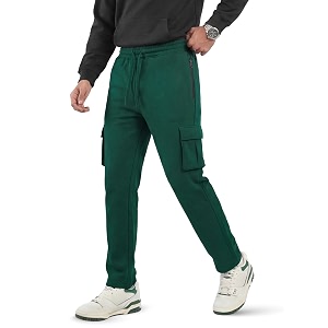 Fflirtygo Mens Cotton Straight Fit Cargo Track