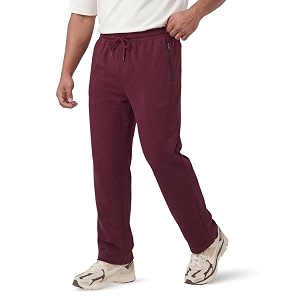 Fflirtygo Mens Cotton Straight Fit Track Pants