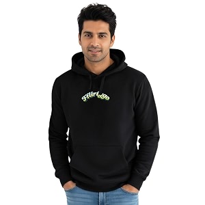 Fflirtygo Mens Printed Hoodie for Man