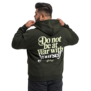 Fflirtygo Mens Printed Hoodie for Man