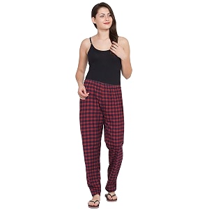 fflirtygo women39s cotton pyjama bottom cotton export quality fabric checkered pyjama for women womens leisure wear night pajama