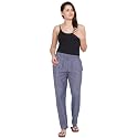 Fflirtygo Women's Cotton Pyjama Bottom, Cotton Export Quality Fabric, Checkered Pyjama for Women, Women�s Leisure Wear, Night Pajama