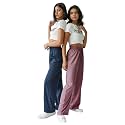 Fflirtygo Women39s Cotton Solid PyjamaTrack Pants Navy