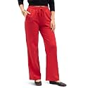 Fflirtygo Womens Wide Leg Pants with Pockets