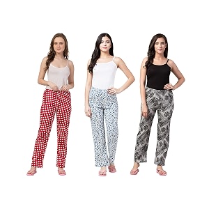 Fflirtygo Womens Night Wear Cotton Pyjama Womens