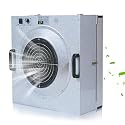 FFU HEPA H14-Filter Laminar Flow Hood Updated FanFilter Unit（Include HEPA Filter）100/ISO Class 5 Cleanroom/Laboratory/Cleanroom/Mushroom Room, Laminar Air Flow Hood(22.6"x22.6"110V)