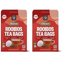 FGO Organic Rooibos Tea, 100 Count, Eco-Conscious Tea Bags, Caffeine Free, Packaging May Vary (Pack of 2)