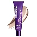 Fièra Luxury Concealer & Foundation with Anti-Aging Ingredients - Full Coverage for Dark Circles, Wrinkles, Fine Lines, and Spots, All-Day Wear For Mature Skin - Light, 0.5 FL. OZ. / 15 ML