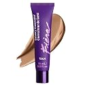 Fièra Luxury Concealer & Foundation with Anti-Aging Ingredients - Full Coverage for Dark Circles, Wrinkles, Fine Lines, and Spots, All-Day Wear For Mature Skin - Tan, 0.5 FL. OZ. / 15 ML
