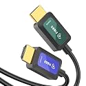FIBBR Fiber Optic HDMI 2.1 Cable 40 ft 8K@60Hz 4K@120Hz 48Gbps VRR ALLM