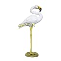 The Decorshed Fiber Unbreakable Flamingo for Home Decor, Garden Decor, Room Decor, Balcony Decor (Single Leg Flamingo, 1)