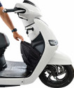 Fibera Smart Compact Basket For iQube Luggage Box Black Polyester Motorbike Saddlebag