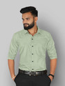 FIBERMILL Men Slim Fit Solid Spread Collar