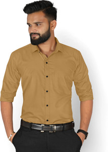 FIBERMILL Men Slim Fit Solid Formal Shirt