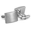 FIBO STEEL Stainless Steel Cufflinks for Men Tuxedo Cufflinks and Studs for Wedding, Business, Formal Events Classic Custom Cuff Links for Men