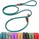 Fida Durable Slip Lead Dog Leash, 6 FT x 3/8" Dog Training Leash, Blue