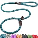 Fida Durable Slip Lead Dog Leash, 4 FT x 1/2" Dog Training Leash, Blue