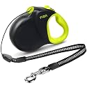 Fida Upgraded Retractable Dog Leash, 30ft, Heavy Duty, Neon Yellow