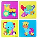 Fiddlys 3D Cute Cartoon Wooden Jigsaw Puzzles