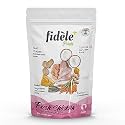 Fidele+ Fresh Dog Wet Food – Grain-Free, All-Natural, No Preservatives, Soft Food for All Life Stages, Chicken &amp; Vegetables, 100 g × 12 Pack, Perfect Alone or with Dry Food