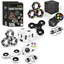 Fidget Toys Adults Set Fidgets for Classroom Must Have Autism Sensory Pack Figette Cube ADHD Special Treasure Prize Tool Stress Relief Desk Cool Gadget for Kid Easter Basket Stuffers for Teen Boys