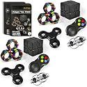 Fidget Toys Adults Set Fidgets for Classroom Must Have Autism Sensory Pack Figette Cube ADHD Special Treasure Prize Tool Stress Relief Desk Cool Gadget for Kid Easter Basket Stuffers for Teen Boys