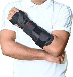 fidus forearm splint wrist support black