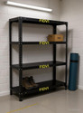 FIDVI Iron Rack Metal Shelves Storage Shop