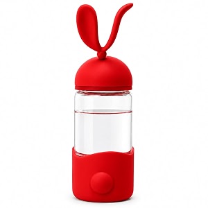 Fieety Water Bottle Glass for Office Women