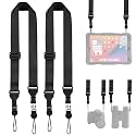 FIEIL 2 Pack Adjustable Shoulder Strap, Replacement Camera Neck Strap, Comfortable Nylon Neck Lanyard for iPad Strap Tablet Camera Laptop Binocular Crossbody Luggage Bag