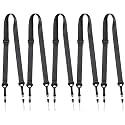 FIEIL 5 Pack Replacement Nylon Neck Lanyard, Universal Shoulder Strap Replacement Nylon Neck Lanyard, Comfortable Adjustable Shoulder Strap for iPad, Camera, Crossbody Bag, Binocular, Tablet