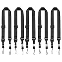 FIEIL 5 Pack Universal Shoulder Strap, Replacement Nylon Neck Lanyard, Comfortable Adjustable Shoulder Strap for iPad, Camera, Crossbody Bag, Binocular, Tablet