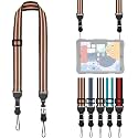 FIEIL Adjustable Shoulder Strap, Comfortable for Camera Neck Lanyard iPad Strap iPad Strap for iPad, Camera, Binocular, Crossbody, Tablet, Laptop, Binocular, Luggage Bag(Red, Khaki &amp; Black A28)