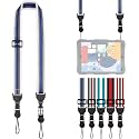 FIEIL Adjustable Shoulder Strap, Comfortable for Camera Neck Lanyard iPad Strap iPad Strap for iPad, Camera, Binocular, Crossbody, Tablet, Laptop, Binocular, Luggage Bag(Blue, Gray &amp; White A29+1)