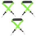 FIEIL Universal Shoulder Strap, Neoprene Padded Bag Strap with Double Adjustable Buckles, Comfortable Neck Lanyard for Camera, Tablet,iPad, Laptop, Binocular, Luggage Bag(3 Pack Fluorescent Green)