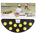Fielder's Dome Mat – Baseball and Softball Bad Hop Training Equipment for Fielding Practice, Agility, Hand-Eye Coordination and Reaction Speed. Durable, Multi-Surface Compatible. 33.5" x 14" x 1.75"