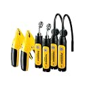 Fieldpiece - Job Link System HVACR Wireless Probe Kit - JL3KH6 - Fast Accurate Temps with Rapid Rail Technology - HVAC Tools with Padded Case