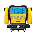 Fieldpiece SM382V Wireless 3-Port SMAN Refrigerant Manifold with Vacuum Gauge – Digital Gauges for HVAC & Refrigeration