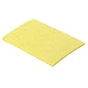 Fielect 10Pcs Soldering Sponge 60mmx40mmx11mm for Iron Tips, Soldering Iron Cleaning Sponge Solder Tip Welding Clean Pads, Yellow Rectangle