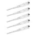 Fielect 15pcs Voltage Tester Voltage Detector Pen Circuit Tester Tool Steel Batch Slotted Test Pencil JRDB-865 AC/DC 100-500V Clear