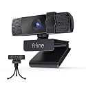 FIFINE K438 4K Resolution Webcam with Built in Microphone for Streaming