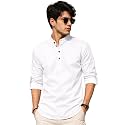 Fifth U Men39s Cotton Polyester Blend Solid