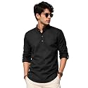 Fifth U Men39s Cotton Polyester Blend Solid