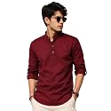 Fifth U Men39s Cotton Polyester Blend Solid