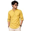 Fifth U Men39s Cotton Polyester Blend Solid