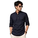 Fifth U Men39s Cotton Polyester Blend Solid
