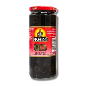 figaro olives figaro black olives sliced 450gm