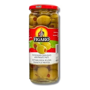figaro olives figaro queen olives stuffed 450gm