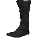 Rikio Fighter Shimebuto Black Jikatabi (Wide Calf Outdoor Tabi) (30.0 JP / 12 US Men)