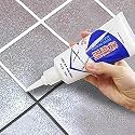 FIGMENT Tiles Gap Filler Waterproof Crack Grout Gap Filler Agent Water Resistant Silicone Sealant for DIY Home Sink Gaps/Grouts Repair Filler Tube Paste for Kitchen, Bathroom (180 ml)
